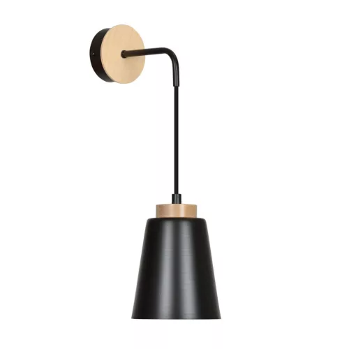 EMIBIG BOLERO K1 BLACK Fekete Beltéri Fali lámpa E27 IP20 EB-442-K1