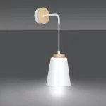 EMIBIG BOLERO K1 WHITE Fehér Beltéri Fali lámpa E27 IP20 EB-443-K1