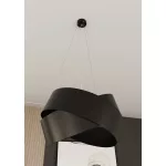 EMIBIG VIENO BLACK Fekete Beltéri Függőlámpa E27 IP20 EB-512-1
