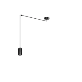   EMIBIG TRAKER 1 BL/BLACK Fekete Beltéri Függőlámpa GU10 IP20 EB-524-1