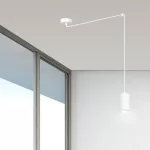 EMIBIG TRAKER 1 WH/WHITE Fehér Beltéri Függőlámpa GU10 IP20 EB-525-1