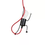 EMIBIG BOBI 1 BLACK Fekete Beltéri Függőlámpa E27 IP20 EB-537-1