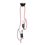 EMIBIG BOBI 2 BLACK Fekete Beltéri Függőlámpa E27 IP20 EB-537-2