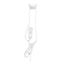   EMIBIG BOBI 2 WHITE Fehér Beltéri Függőlámpa E27 IP20 EB-538-2