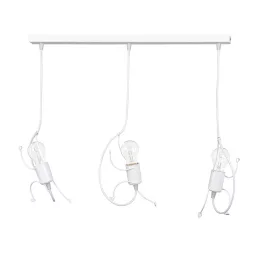   EMIBIG BOBI 3 WHITE Fehér Beltéri Függőlámpa E27 IP20 EB-538-3