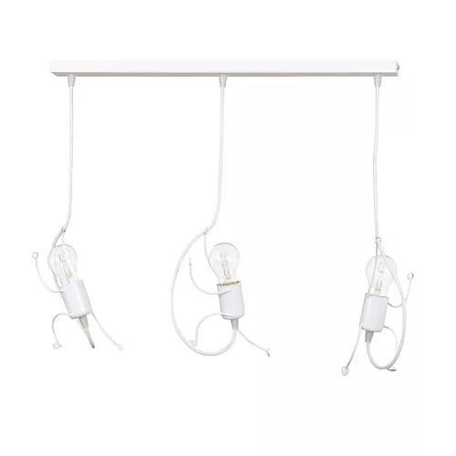 EMIBIG BOBI 3 WHITE Fehér Beltéri Függőlámpa E27 IP20 EB-538-3