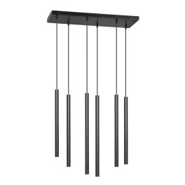   EMIBIG SELTER 6 BLACK Fekete Beltéri Függőlámpa G9 IP20 EB-552-6
