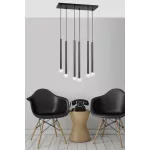 EMIBIG SELTER 6 BLACK Fekete Beltéri Függőlámpa G9 IP20 EB-552-6