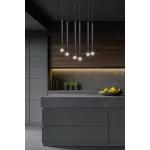 EMIBIG SELTER 6 BLACK Fekete Beltéri Függőlámpa G9 IP20 EB-552-6