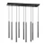 EMIBIG SELTER 9 BLACK Fekete Beltéri Függőlámpa G9 IP20 EB-552-9