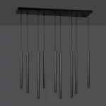 EMIBIG SELTER 9 BLACK Fekete Beltéri Függőlámpa G9 IP20 EB-552-9