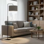 EMIBIG TRAPO LP1 BL GRAY Fekete Beltéri Állólámpa E27 IP20 EB-570-3