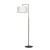 EMIBIG TRAPO LP1 BL ECRU Fekete Beltéri Állólámpa E27 IP20 EB-570-4