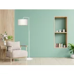 EMIBIG TRAPO LP1 WH ECRU Fehér Beltéri Állólámpa E27 IP20 EB-572-1