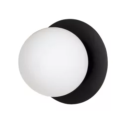   EMIBIG MINERVA K1 BLACK Fekete Beltéri Fali lámpa E14 IP20 EB-612-K1