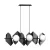 EMIBIG DRIFTON 6 BLACK Fekete Beltéri Függőlámpa E14 IP20 EB-636-6