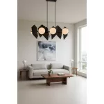 EMIBIG DRIFTON 6 BLACK Fekete Beltéri Függőlámpa E14 IP20 EB-636-6