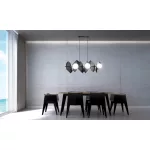 EMIBIG DRIFTON 6 BLACK Fekete Beltéri Függőlámpa E14 IP20 EB-636-6