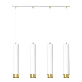   EMIBIG KIBO 4 WH/GOLD Fehér Beltéri Függőlámpa GU10 IP20 EB-642-4