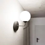 EMIBIG PREGOS K1 BLACK Fekete Beltéri Fali lámpa E14 IP20 EB-670-K1