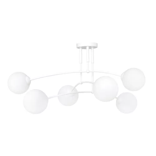 EMIBIG PREGOS 6 WHITE Fehér Beltéri Mennyezeti lámpa E14 IP20 EB-671-6