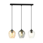 EMIBIG ISTAR 3 BL MIX Fekete Beltéri Függőlámpa E27 IP20 EB-678-3