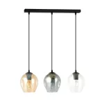 EMIBIG ISTAR 3 BL MIX Fekete Beltéri Függőlámpa E27 IP20 EB-678-3