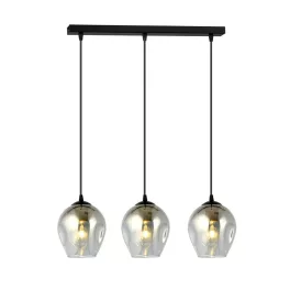   EMIBIG ISTAR 3 BL GRAFIT Fekete Beltéri Függőlámpa E27 IP20 EB-680-3