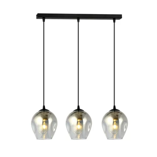 EMIBIG ISTAR 3 BL GRAFIT Fekete Beltéri Függőlámpa E27 IP20 EB-680-3