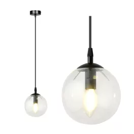   EMIBIG COSMO 1 BL TRANSPARENT Fekete Beltéri Függőlámpa E14 IP20 EB-711-1