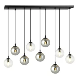   EMIBIG COSMO 9 BL MIX2 Fekete Beltéri Függőlámpa E14 IP20 EB-714-9M2