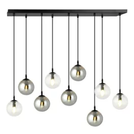   EMIBIG COSMO 9 BL MIX2 Fekete Beltéri Függőlámpa E14 IP20 EB-714-9M2