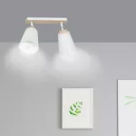 EMIBIG ATLAS 2 WHITE Fehér Beltéri Mennyezeti lámpa E27 IP20 EB-724-2