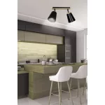 EMIBIG ATLAS 2 BLACK Fekete Beltéri Mennyezeti lámpa E27 IP20 EB-725-2