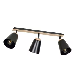   EMIBIG ATLAS 3 BLACK Fekete Beltéri Mennyezeti lámpa E27 IP20 EB-725-3