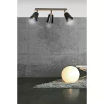 EMIBIG ATLAS 3 BLACK Fekete Beltéri Mennyezeti lámpa E27 IP20 EB-725-3