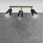 EMIBIG ATLAS 3 BLACK Fekete Beltéri Mennyezeti lámpa E27 IP20 EB-725-3