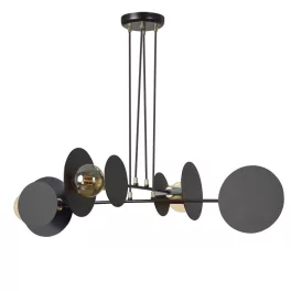  EMIBIG IDEA 4 BLACK Fekete Beltéri Függőlámpa E27 IP20 EB-792-4