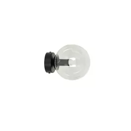   EMIBIG ROSSI K1 BL TRANSPARENT Fekete Beltéri Fali lámpa E14 IP20 EB-874-K1