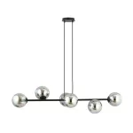 EMIBIG ROSSI 6 BL GRAFIT Fekete Beltéri Függőlámpa E14 IP20 EB-875-6