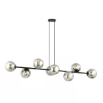 EMIBIG ROSSI 8 BL GRAFIT Fekete Beltéri Függőlámpa E14 IP20 EB-875-8