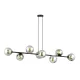 EMIBIG ROSSI 8 BL GRAFIT Fekete Beltéri Függőlámpa E14 IP20 EB-875-8