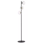 EMIBIG ROSSI LP3 TRANSPARENT Fekete Beltéri Állólámpa E14 IP20 EB-877-LP3