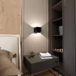 EMIBIG FROST BLACK Fekete Beltéri Fali lámpa G9 IP20 EB-940-2