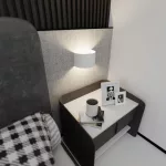EMIBIG FOLD WHITE Fehér Beltéri Fali lámpa G9 IP20 EB-950-1