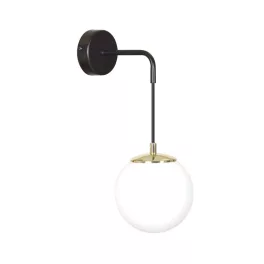   EMIBIG OGNIS K1 BLACK Fekete Beltéri Fali lámpa E27 IP20 EB-966-K1
