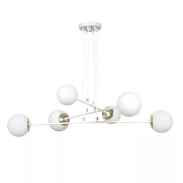   EMIBIG OGNIS 6 WHITE Fehér Beltéri Függőlámpa E27 IP20 EB-967-6