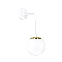   EMIBIG OGNIS K1 WHITE Fehér Beltéri Fali lámpa E27 IP20 EB-967-K1