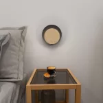 EMIBIG CIRCLE 1A BLACK Fekete Beltéri Fali lámpa G9 IP20 EB-970-2