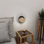 EMIBIG CIRCLE 1A BLACK Fekete Beltéri Fali lámpa G9 IP20 EB-970-2